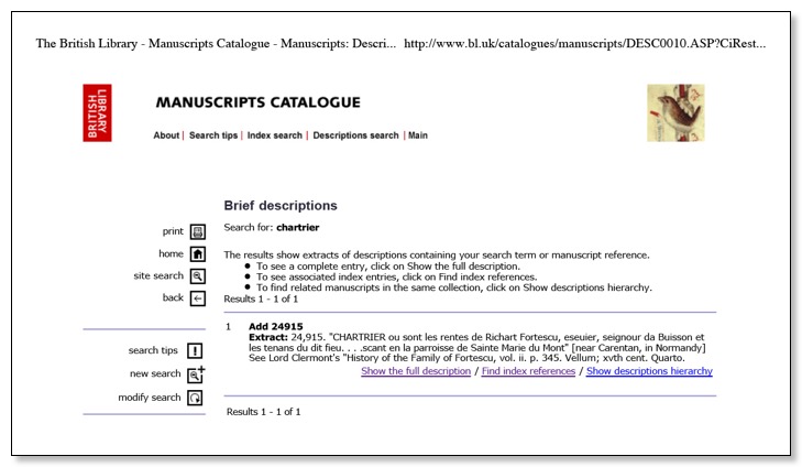 Manuscripts Catalog 01